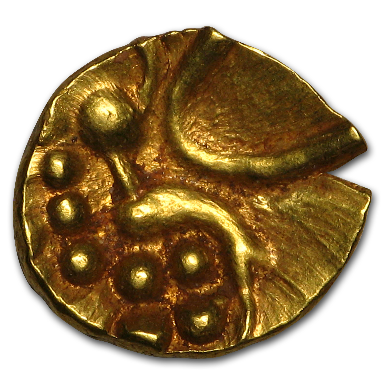 18th-19th Century Gold Fanam of India F-XF | eBay